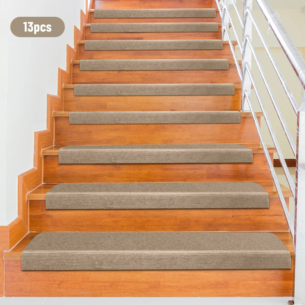 13 pcs Carpet Stair Treads Non-Slip