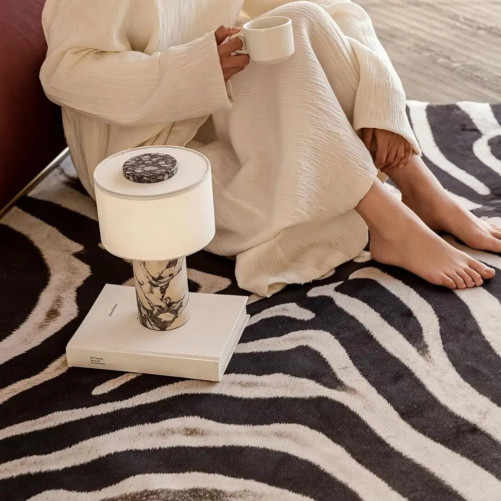 3x4  Faux Zebra Cowhid