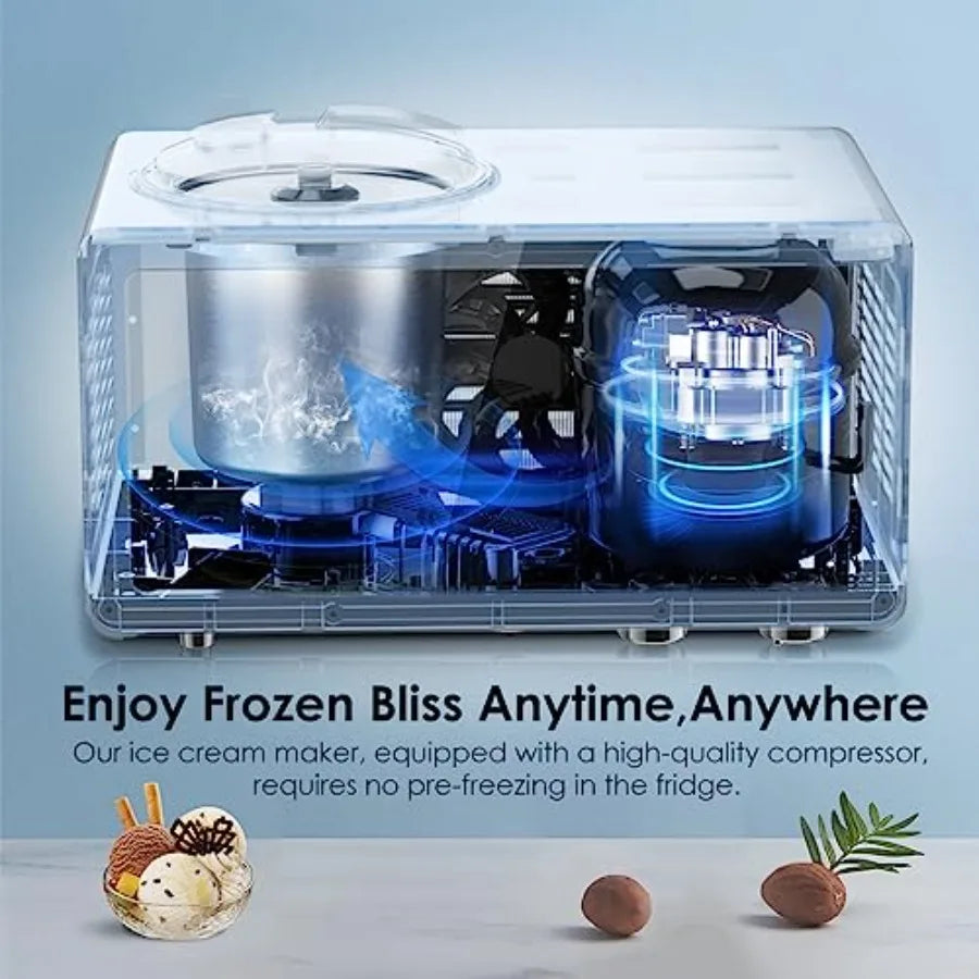 Fully Automatic Ice Cream Maker, Compressor