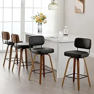 Set of 4 Swivel Counter Height