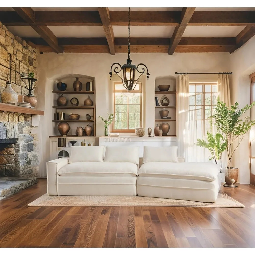 Oversized Deep Seat Cloud Couch