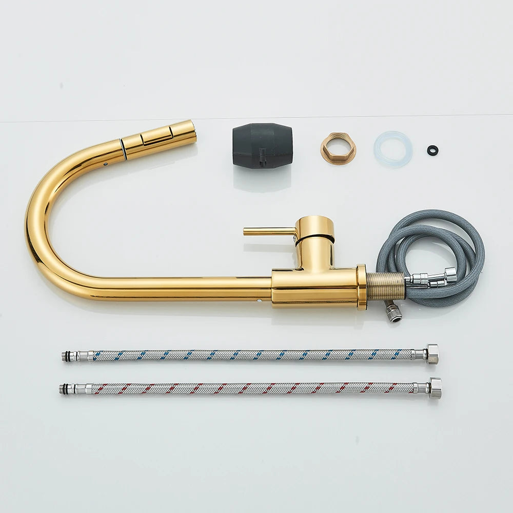 Pull Out 2-Ways Stream Sprayer