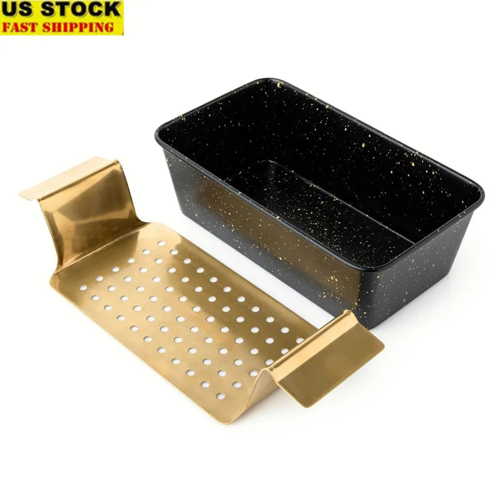 Non-Stick Loaf Pan W/Stainless Trivet