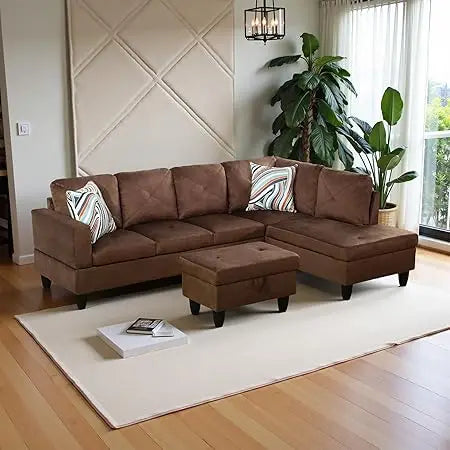 103.5" Oversized Sectional Couch L-Shaped