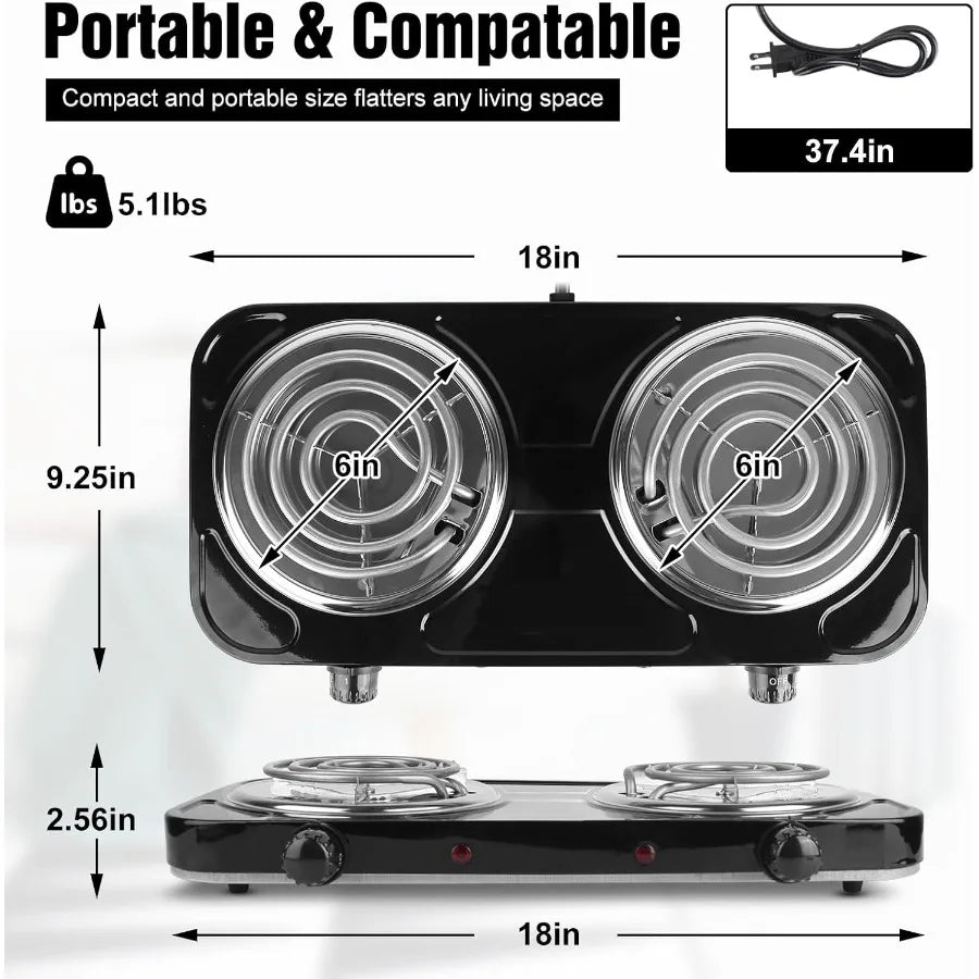 2000W Electric Hot Plate Portable