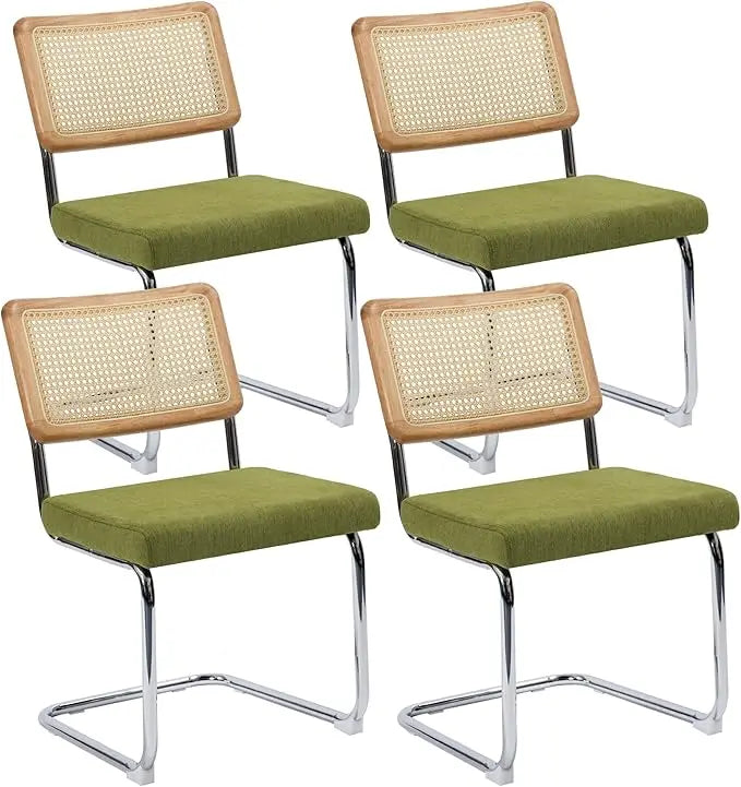 4 Modern Cesca Cane Handwoven Rattan