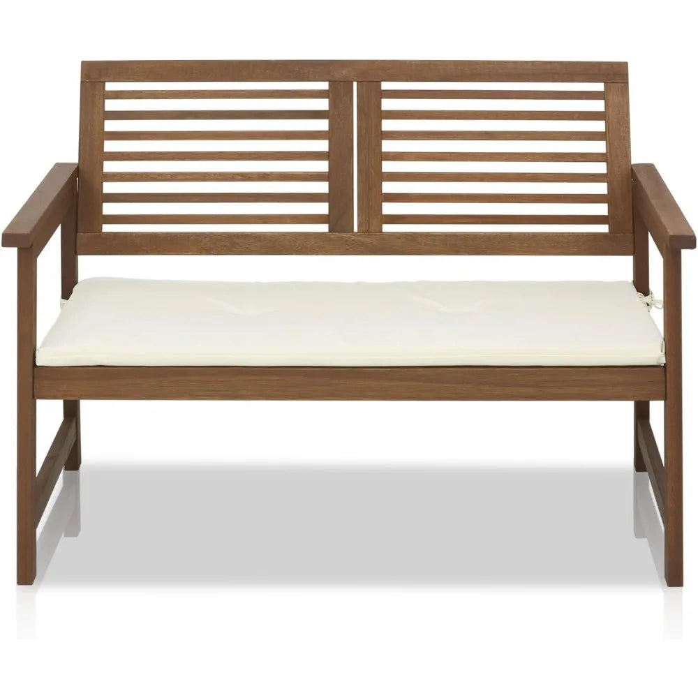 Teak Oil Outdoor Bench