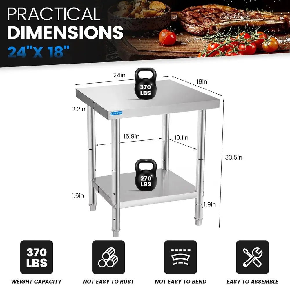 18x24" Stainless-steel Commercial