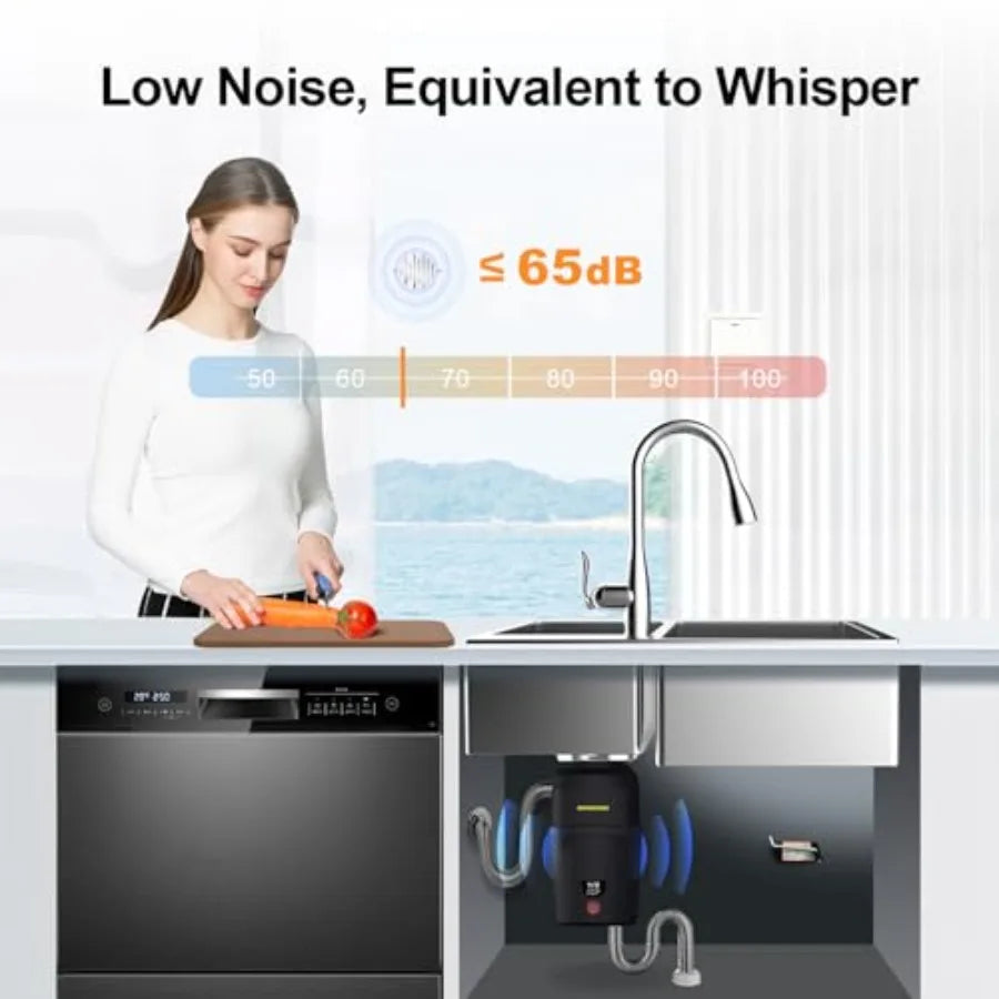 1/2 HP Quiet Cord Easy Install Disposer