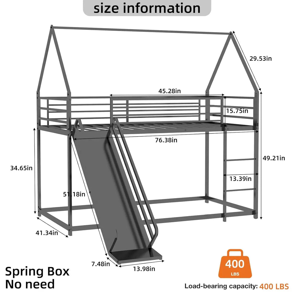 Twin Over Twin Bunk Bed