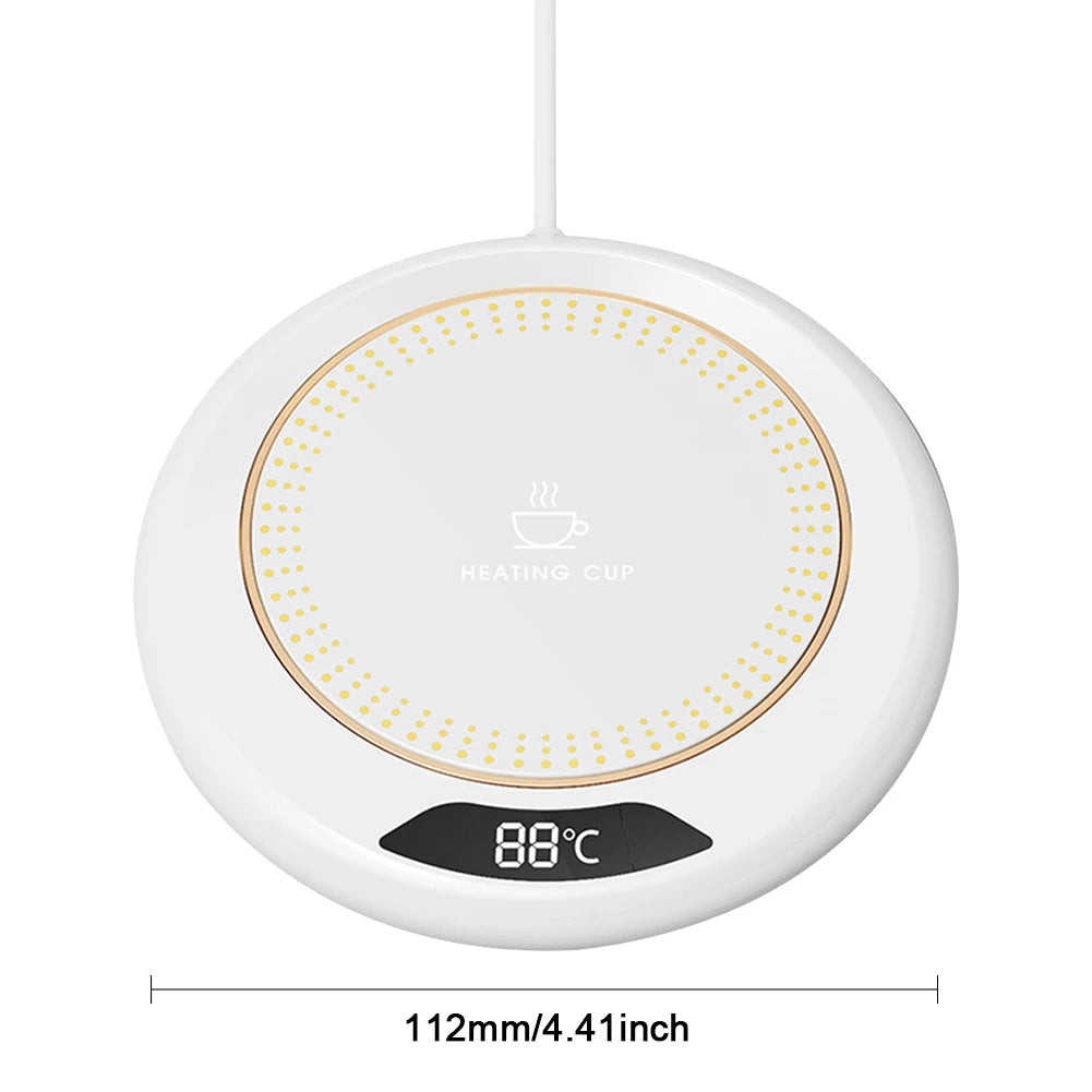 USB Heating Coaster 3 Temperature Coffee Warmer