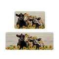 Playful Sunflower Print Kitchen
