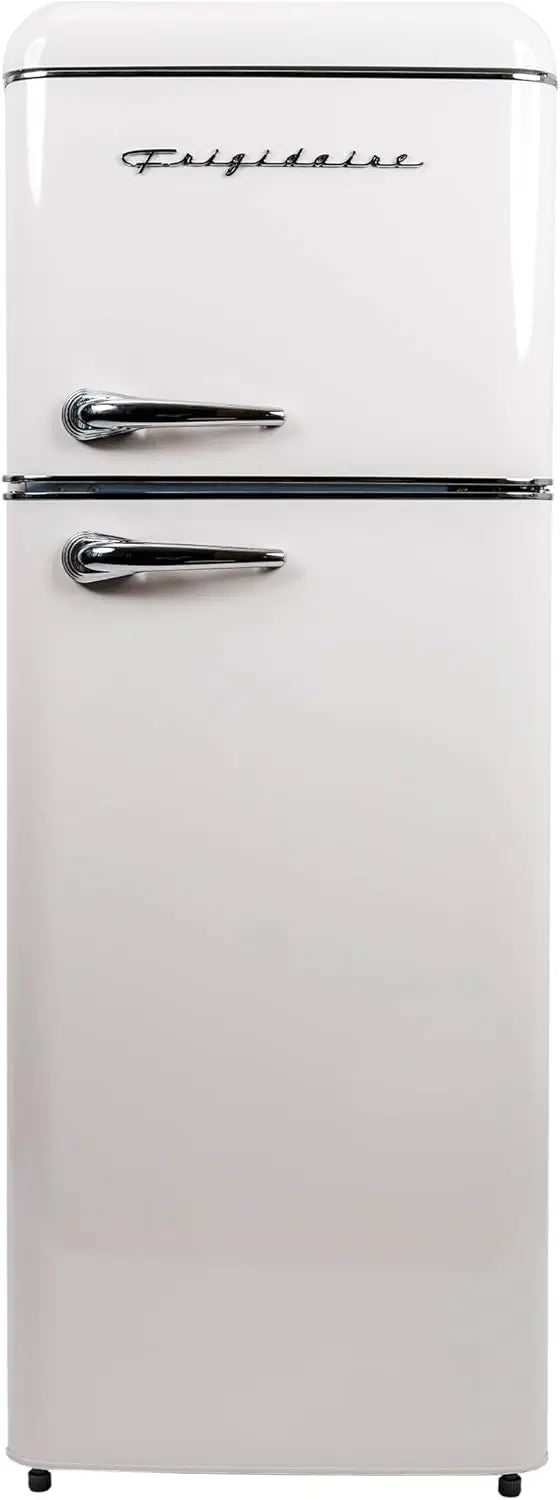 7.5 CF 2 Door Apartment Size RETRO Refrigerator/Freezer