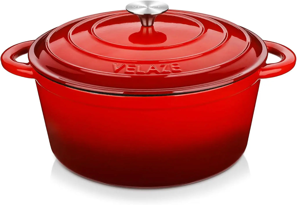 7.5 QT Enameled Cast Iron Dutch Oven Lid