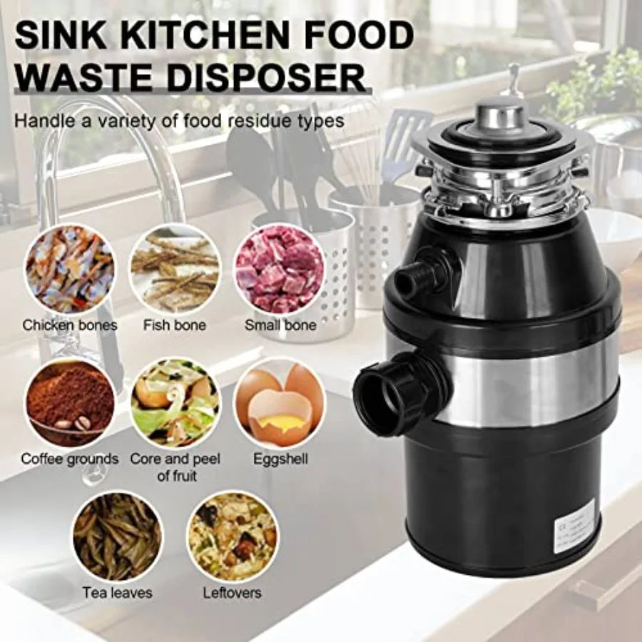 3/4 HP Disposer w/Plug