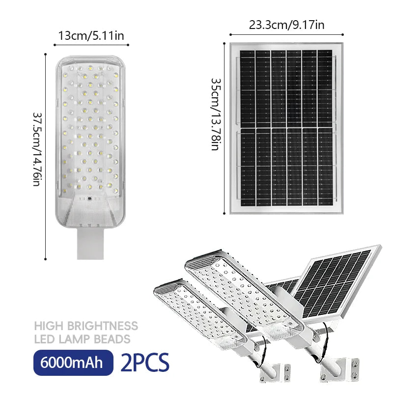 outdoor solar streetlamp 10,000 lumens