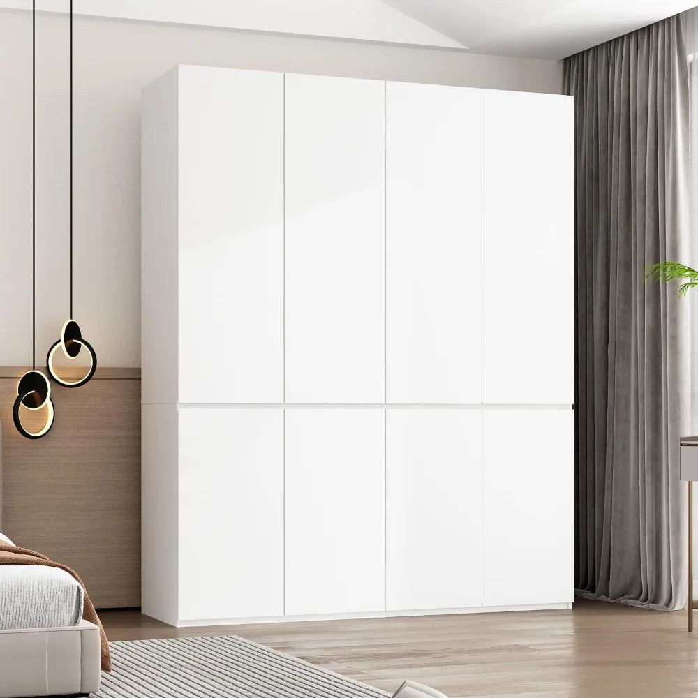 Armoire Wardrobe Closet w/Hidden Storage