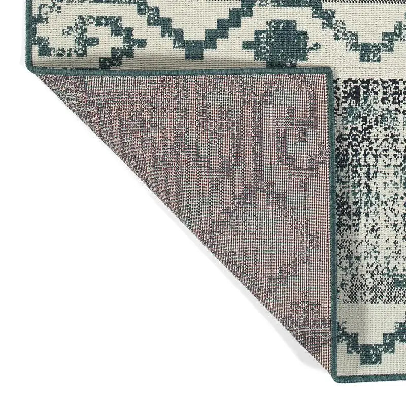Modern Geometric 1'11" x 3'7" Rectangle