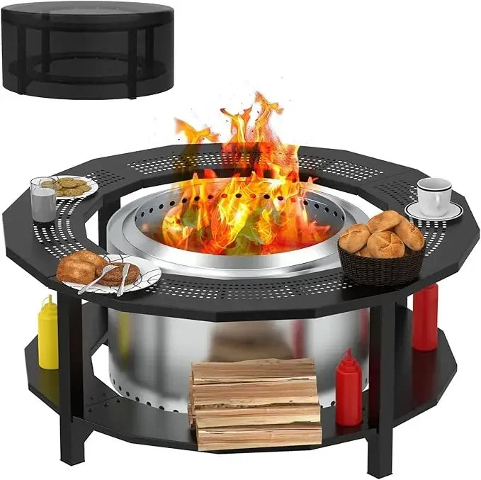 Portable Outdoor Fire Pit Table/Stove