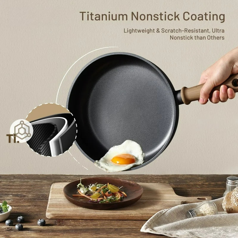 Titanium Nonstick Frying Pan 10" Induction Compatible