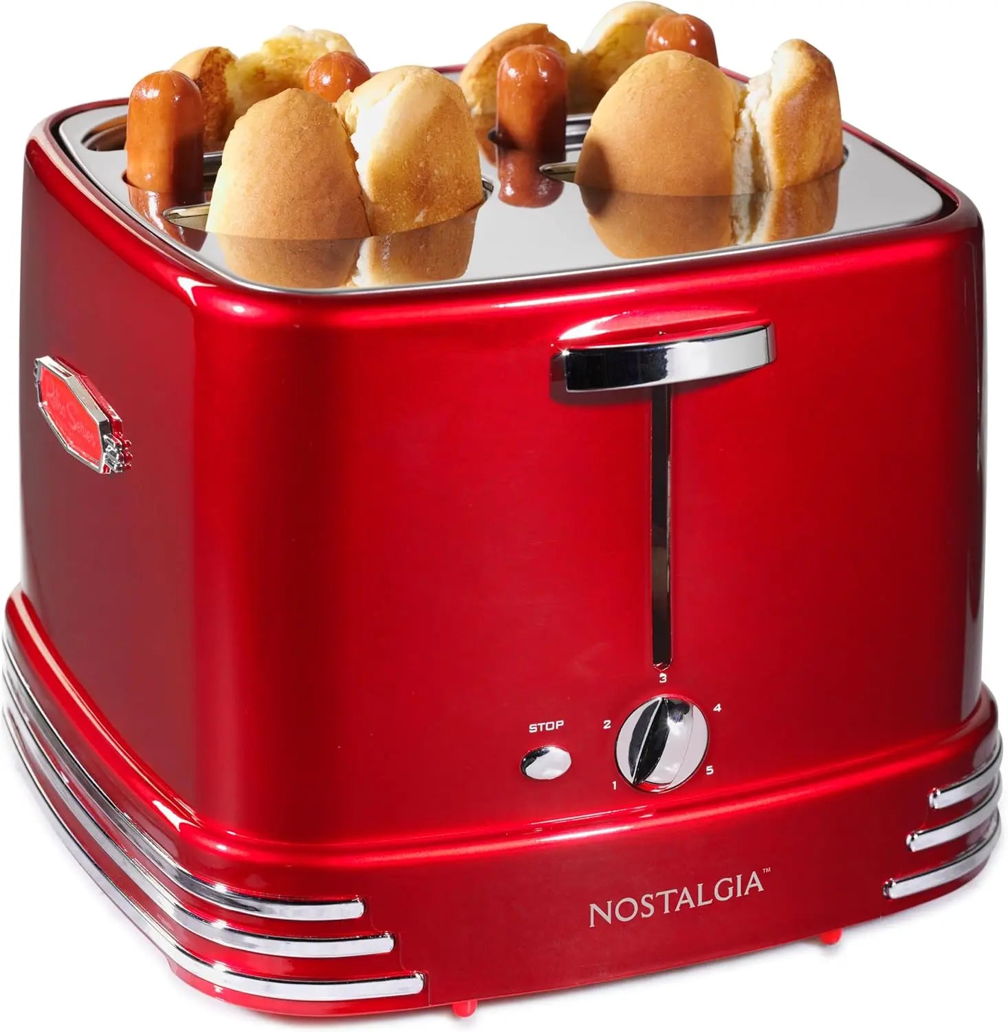 4 Slot Hot Dog and Bun Toaster