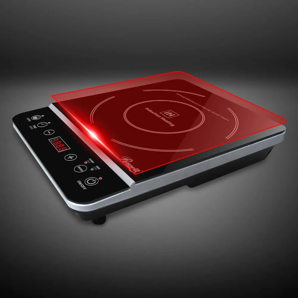 Induction Cooker 1800 Watt, Electric Burner W/ Stainless Pot