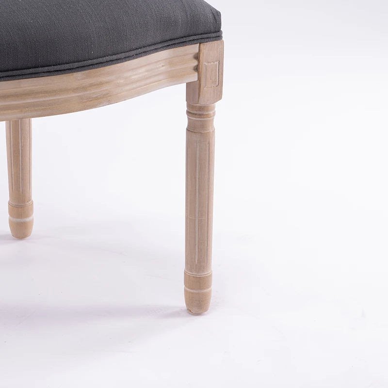 2 French Style Solid Wood Rattan
