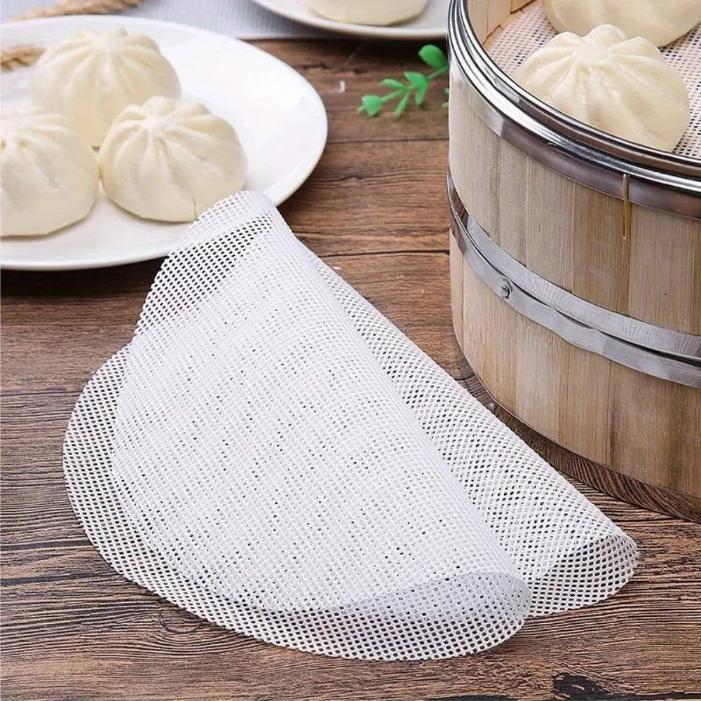 3pc Reusable Silicone Non-Stick Steamer Liners
