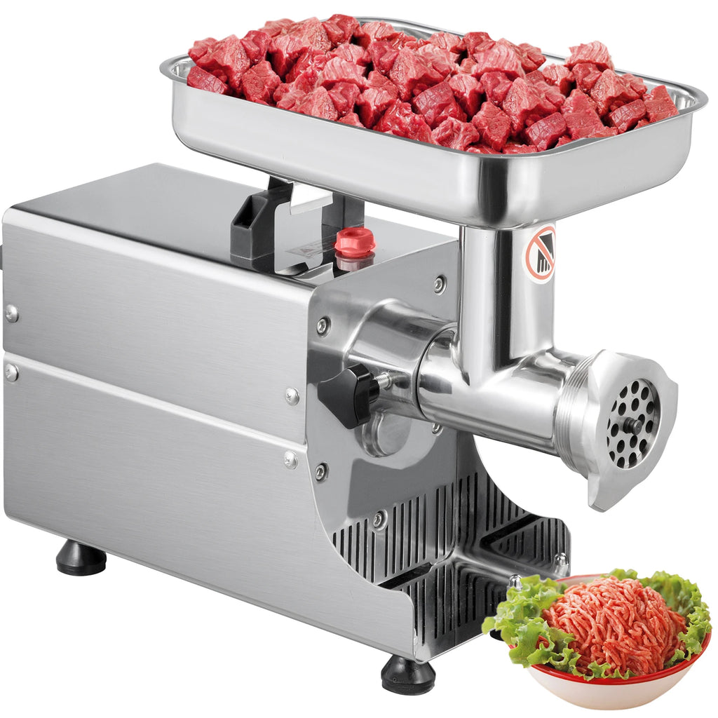 250Kg/H Commercial Electric Meat Mincer Grinder 1100W