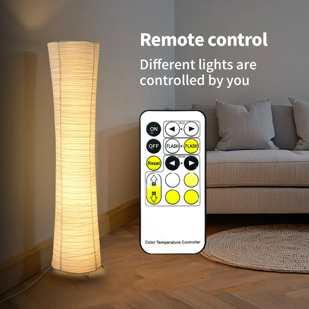 LED Paper & Chrome lamp