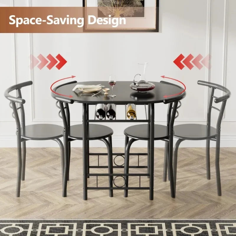 3-Piece Small Kitchen Dining Set