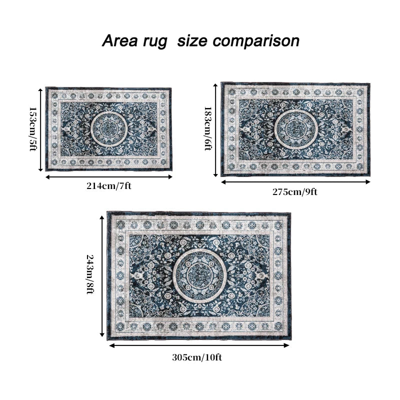 Area Rug 6x9 Vintage Bohemia