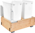 2-35 Qt Bottom Mount Pullout Under Cabinet Waste