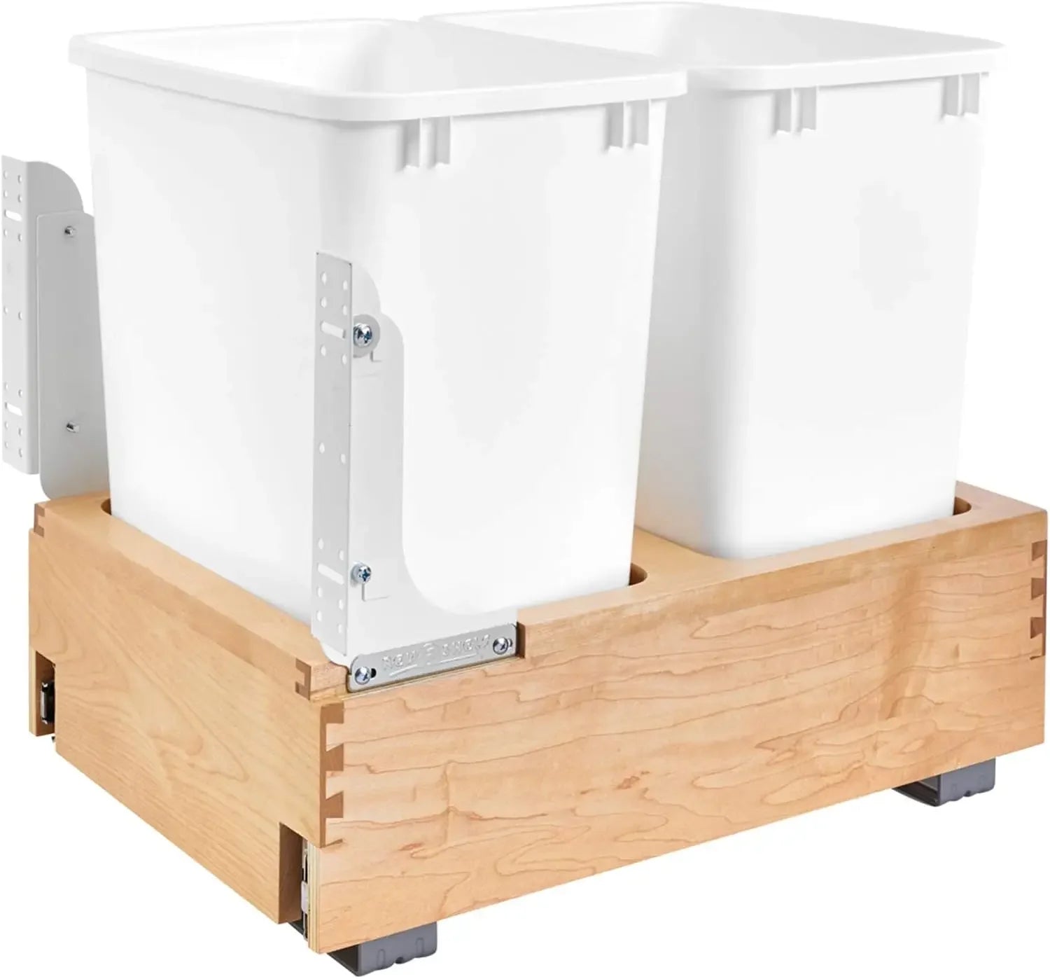 2-35 Qt Bottom Mount Pullout Under Cabinet Waste