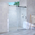 56"-60" W x 76" H Single Sliding Frameless