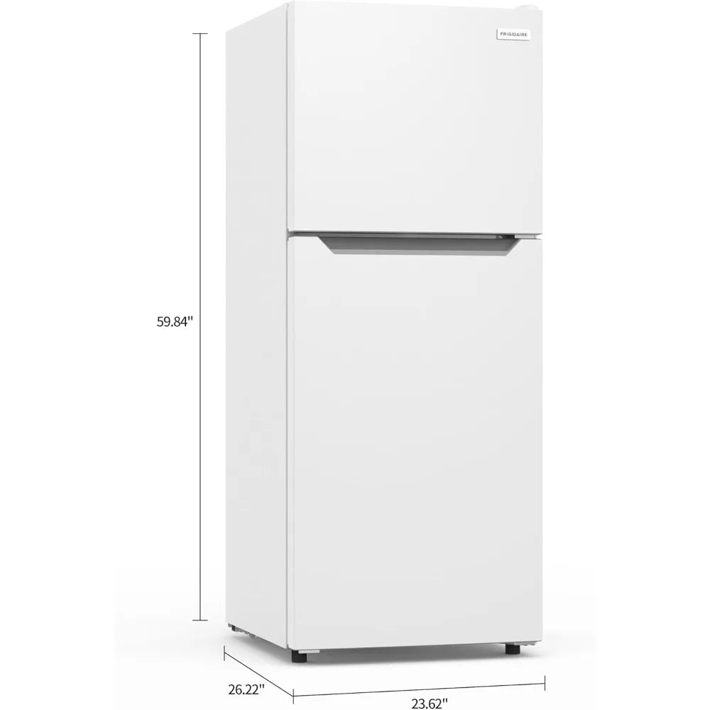 10 CF Frost Free 2 Door Apartment Size Refrigerator/Freezer