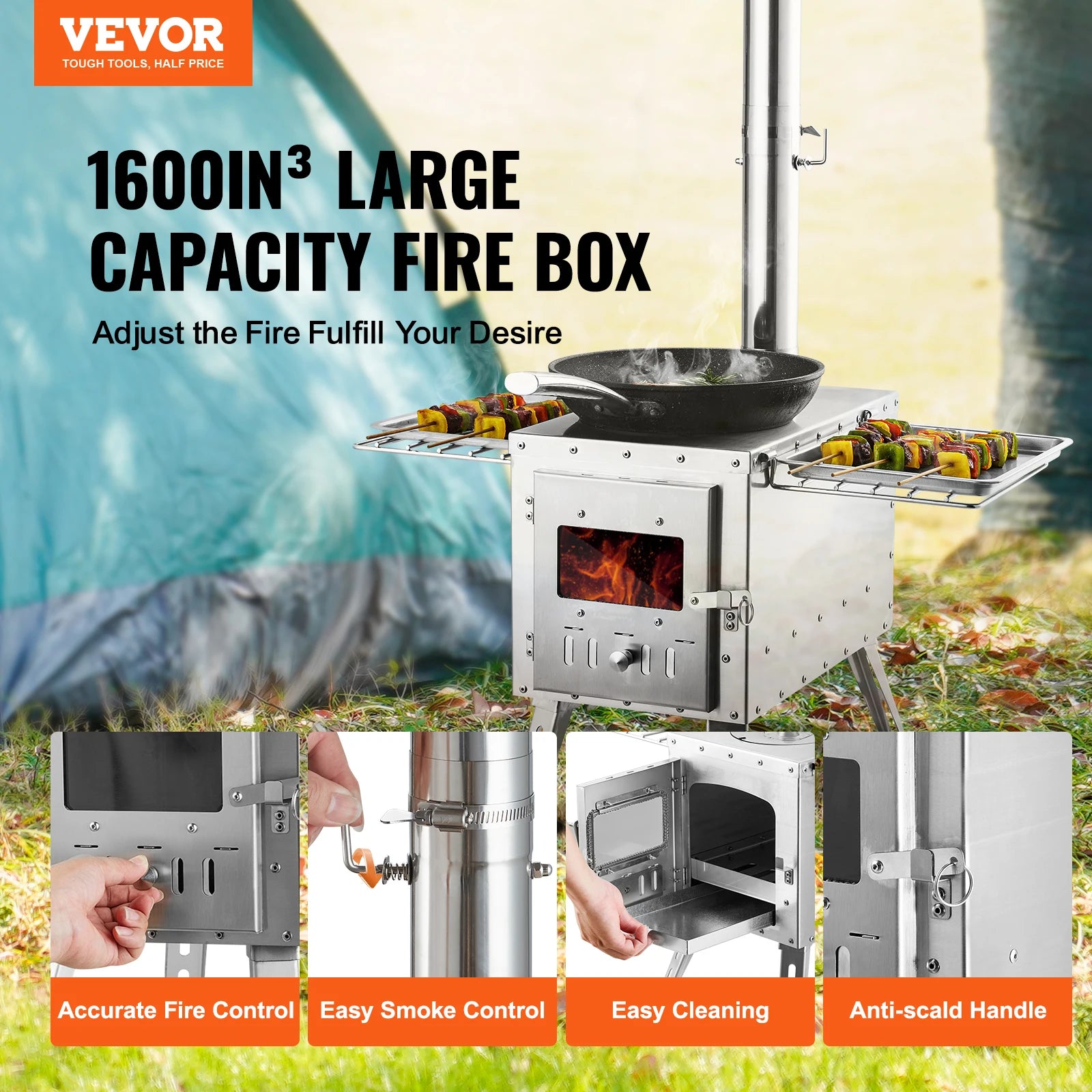Wood Stove Stainless Chimney