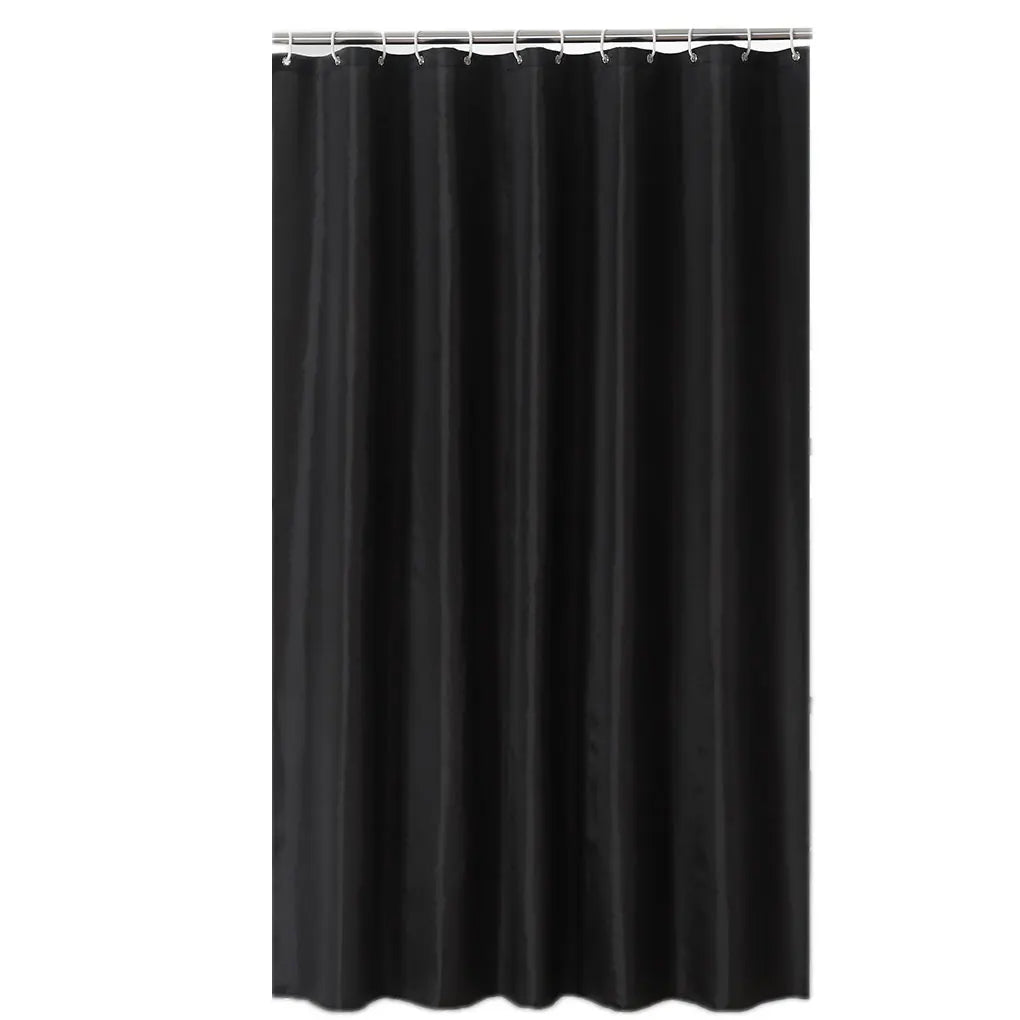Shower Curtain Solid Color Drape