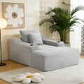 67'' Corduroy Chaise Lounge