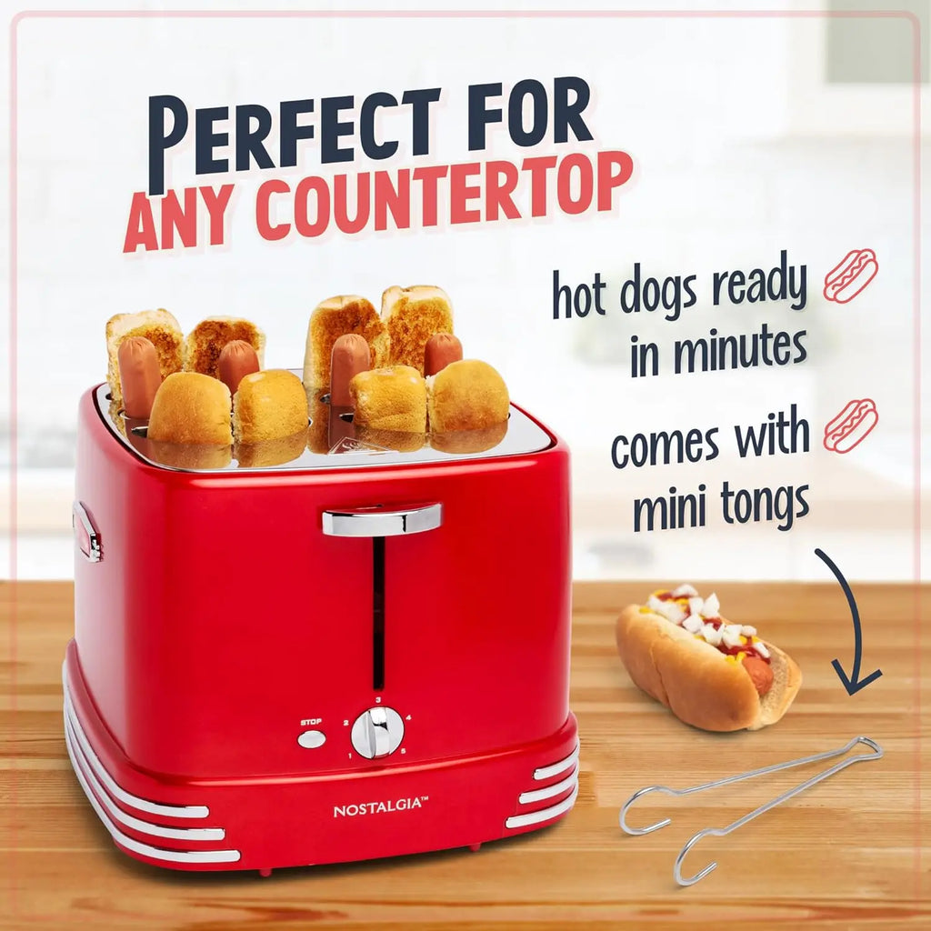 4 Slot Hot Dog and Bun Toaster