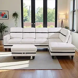 103.5" Oversized Sectional Couch L-Shaped