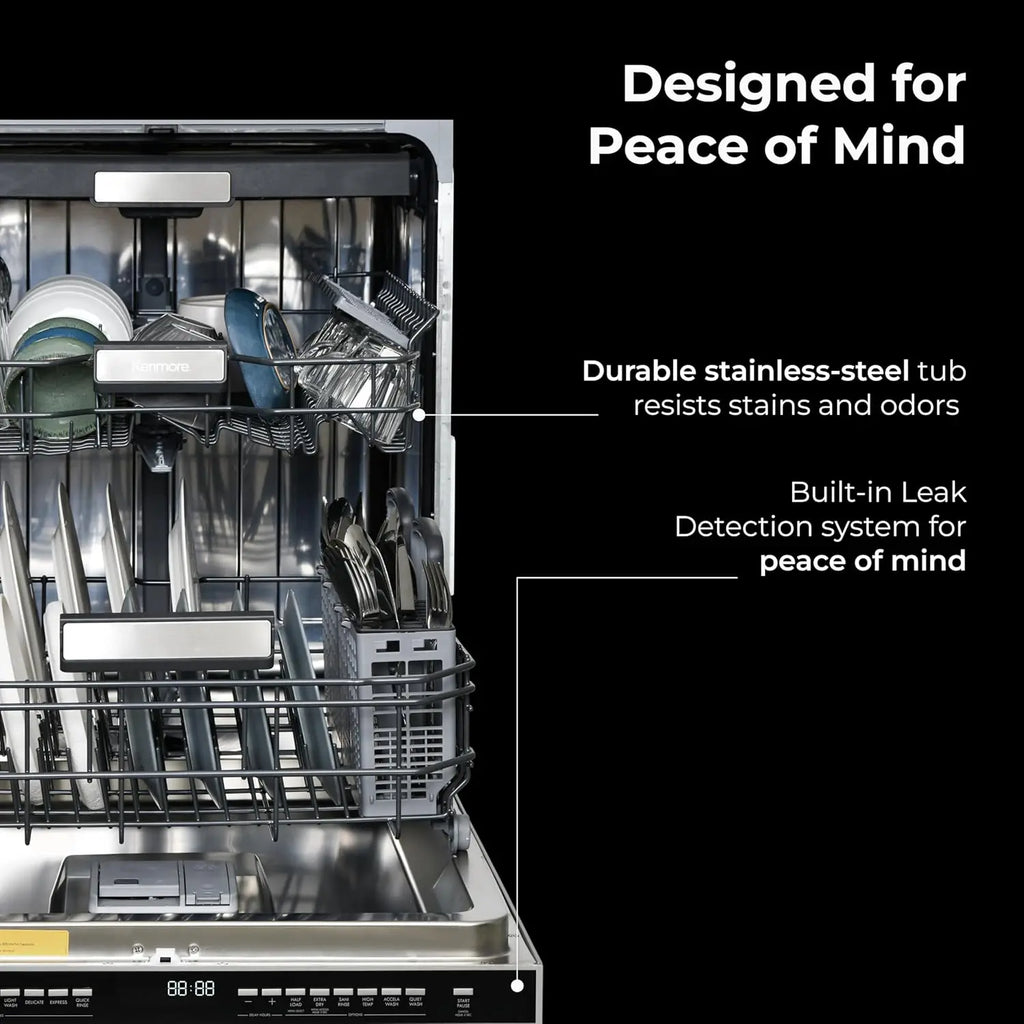 24' Built-In Dishwasher with Turbo Dry