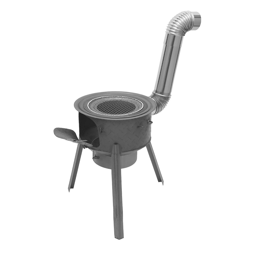 Indoor/Outdoor Multifunction Wood Burning Stove