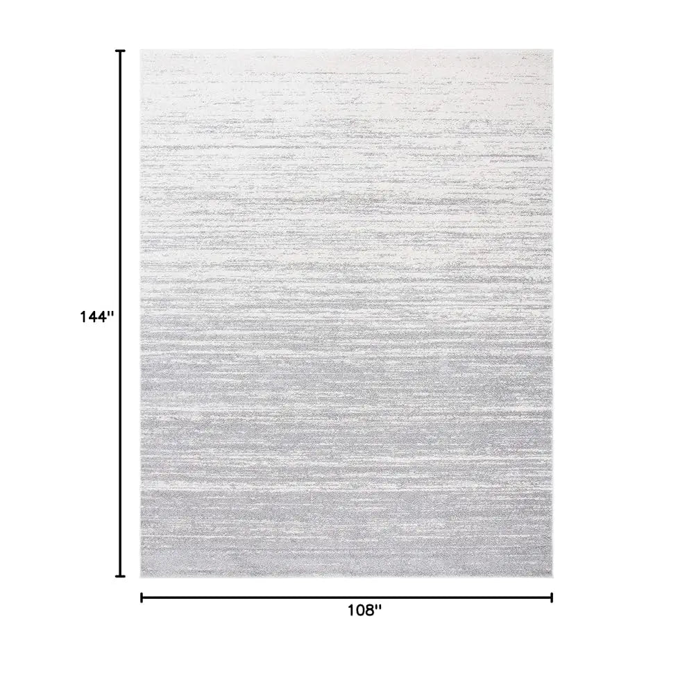 9x12 Grey Modern Ombre