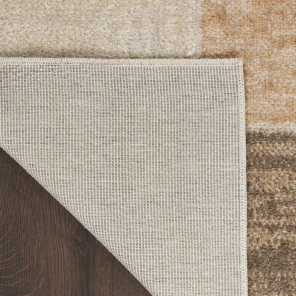 Machine Washable Geometric Low Pile
