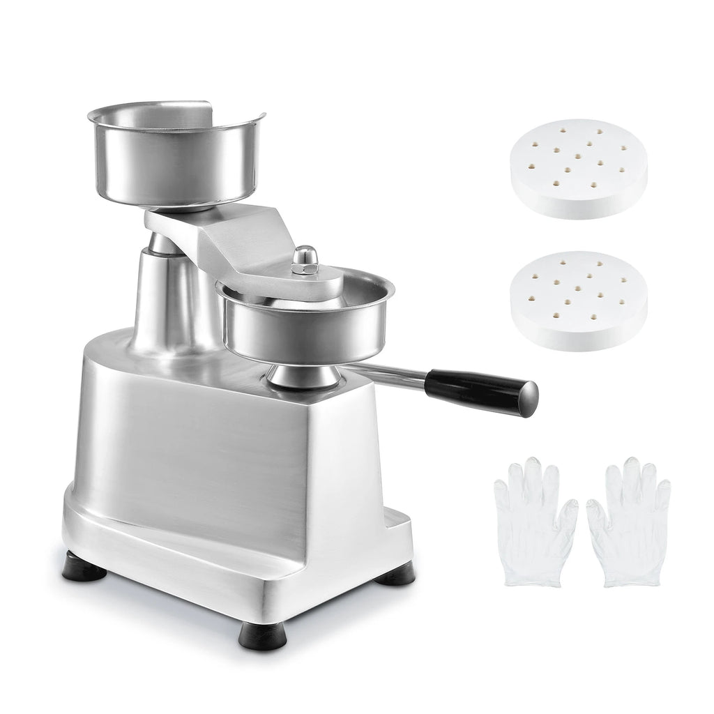 Commercial Burger Patty Maker 100mm/4in Stainless
