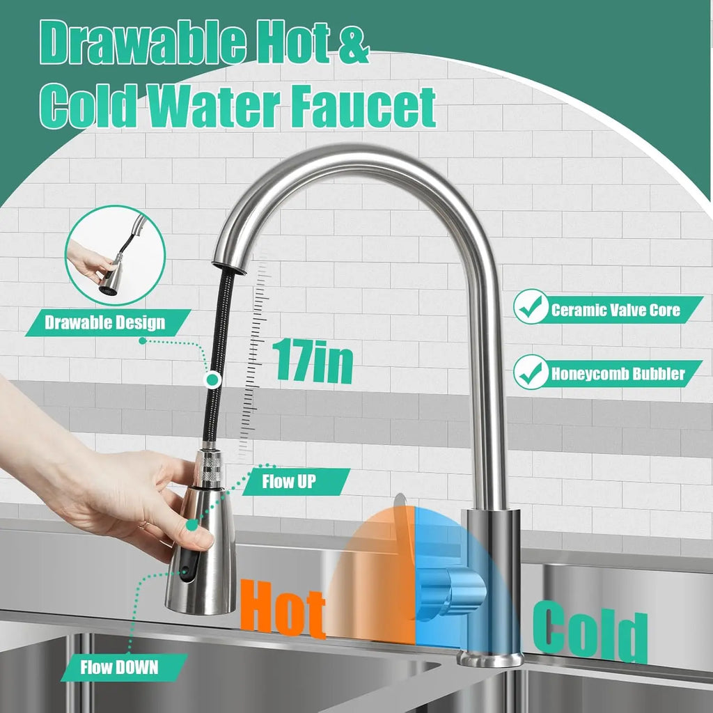 Commercial Stainless Utility Sink