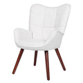 MCM Upholstered Faux Leather