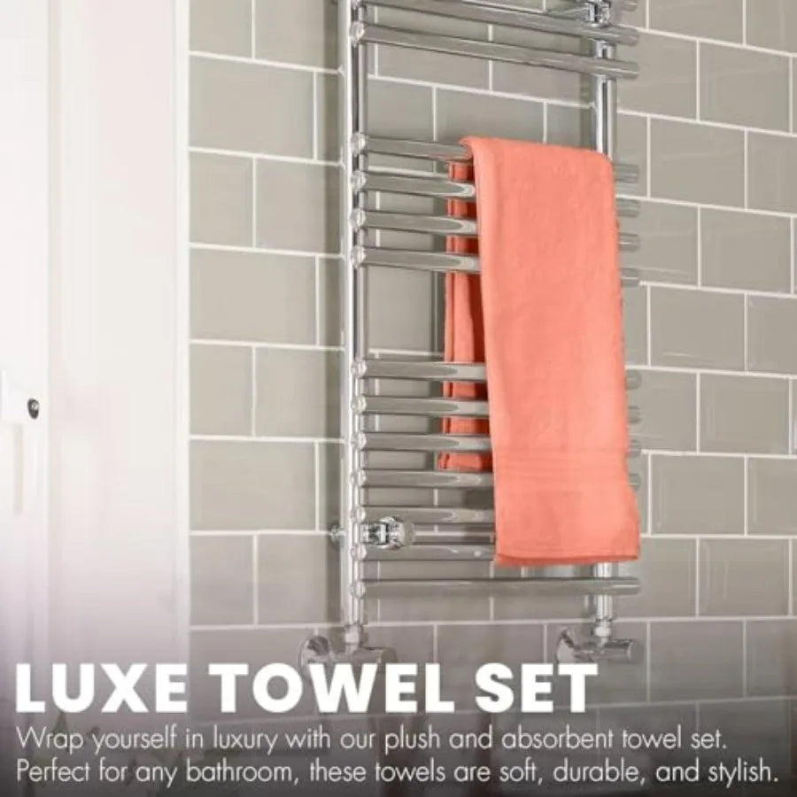 6 Pack Bath Towels Set 27 x 54