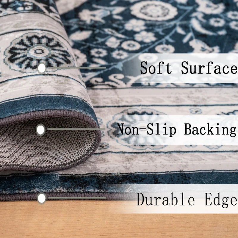 Area Rug 6x9 Vintage Bohemia